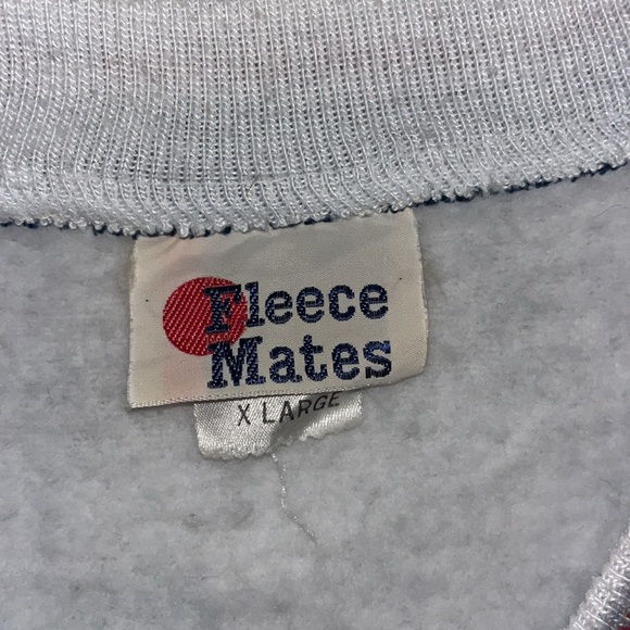 Vintage fleece mates v neck shirt size xl - Picture 2 of 4